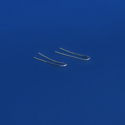 AGERLIN sterling silver minimalistic earrings 