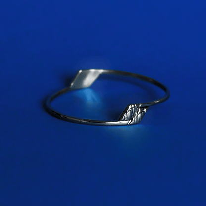 SABOLE stainless steel adjustable bracelet in silver - Alogan