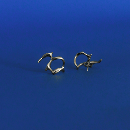 TRAME stainless steel earrings in silver - Alogan